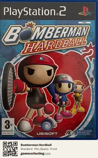 Bomberman Hardball PlayStation 2, Spain box front