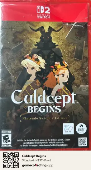 Culdcept Begins Nintendo Switch 2, NTSC box front