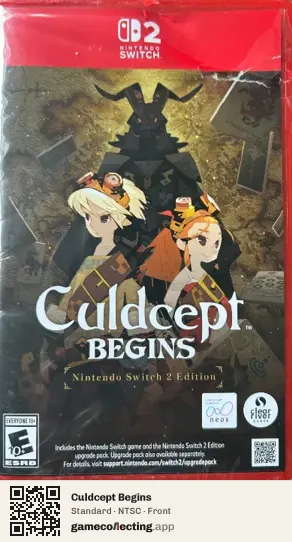 Culdcept Begins Nintendo Switch 2, NTSC box front