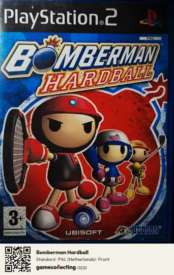 Bomberman Hardball PlayStation 2, Netherlands box front