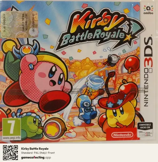 Kirby Battle Royale Nintendo 3DS, Italy box front