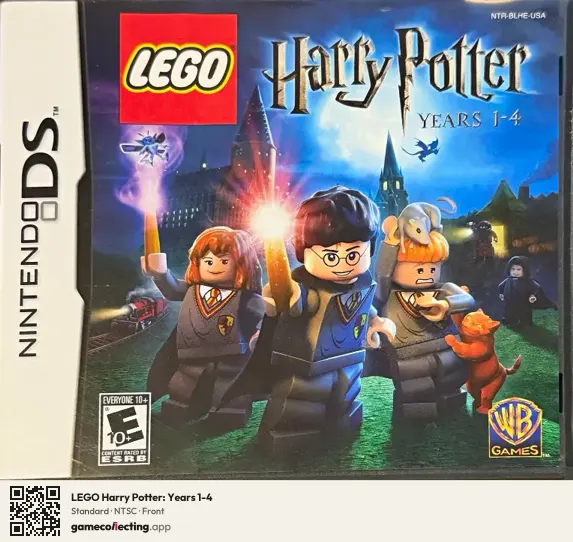 LEGO Harry Potter: Years 1-4 Nintendo DS, NTSC box front