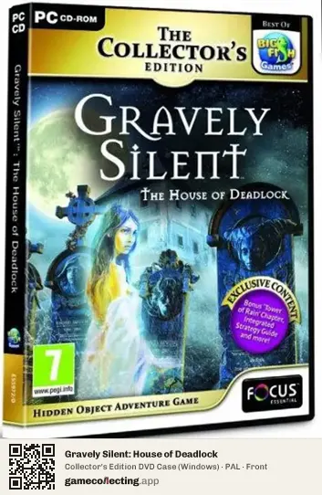 Gravely Silent: House of Deadlock Computer, PAL box front