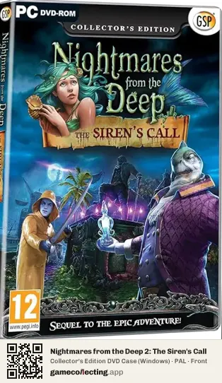 Nightmares from the Deep 2: The Siren's Call Computer, PAL box front