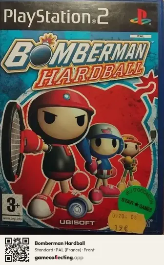 Bomberman Hardball PlayStation 2, France box front