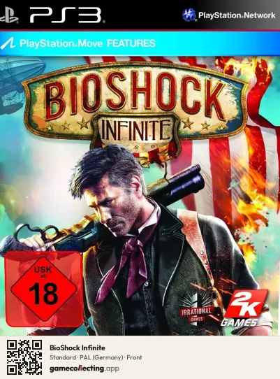 BioShock Infinite PlayStation 3, Germany box front