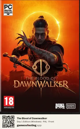 The Blood of Dawnwalker Computer, PAL box front