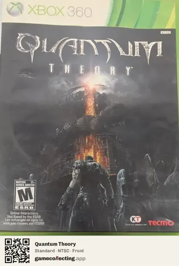 Quantum Theory Xbox 360, NTSC box front