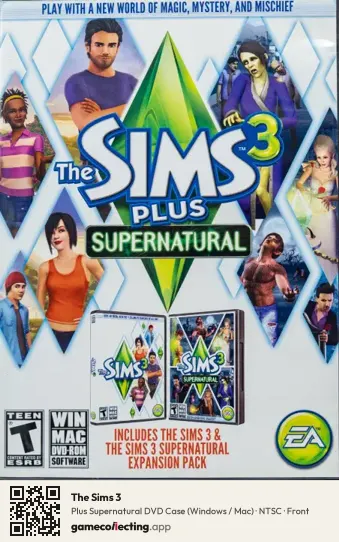 The Sims 3 Computer, NTSC box front