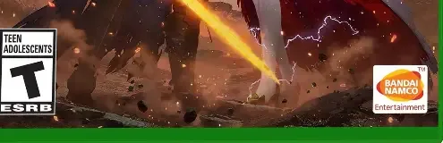 Tales of Arise, the ESRB box on its front