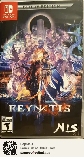 Reynatis Nintendo Switch, NTSC box front