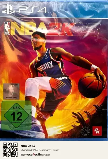 NBA 2K23 PlayStation 4, Germany box front