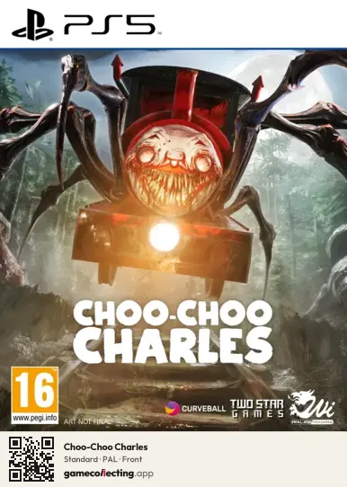 Choo-Choo Charles PlayStation 5, PAL box front