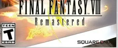 Final Fantasy VII & Final Fantasy VIII Remastered Twin Pack, the ESRB box on its front