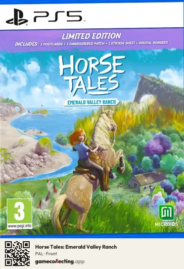 Horse Tales: Emerald Valley Ranch PlayStation 5, PAL box front
