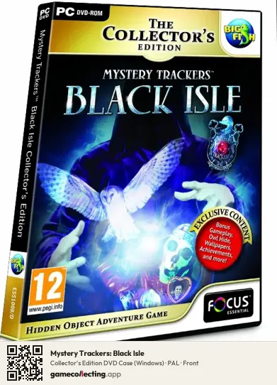 Mystery Trackers: Black Isle Computer, PAL box front