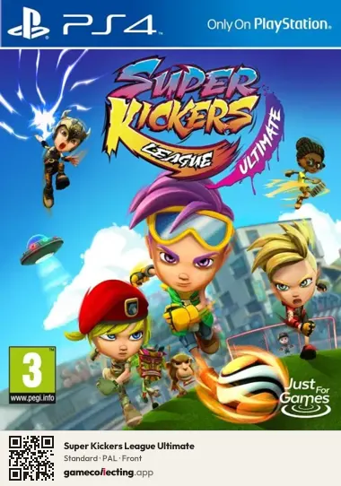 Super Kickers League Ultimate PlayStation 4, PAL box front