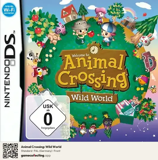 Animal Crossing: Wild World Nintendo DS, Germany box front