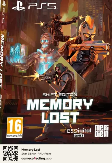 Memory Lost PlayStation 5, PAL box front