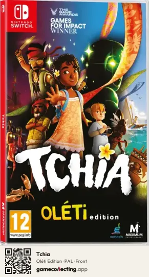 Tchia Nintendo Switch, PAL box front