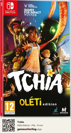 Tchia Nintendo Switch, PAL box front