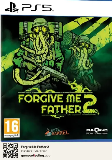 Forgive Me Father 2 PlayStation 5, PAL box front