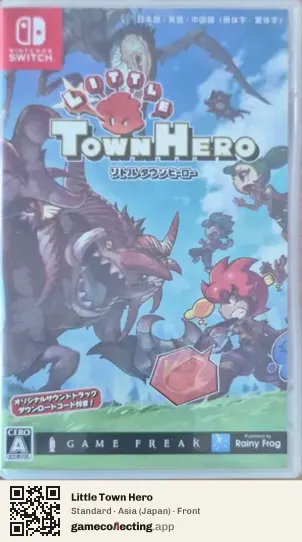 Little Town Hero Nintendo Switch, Asia box front