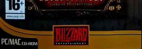 Diablo II: Lord of Destruction, the PEGI square on its front
