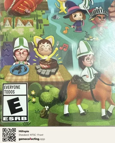Miitopia Nintendo Switch, NTSC box front