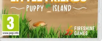 Little Friends: Puppy Island, the PEGI square on its front