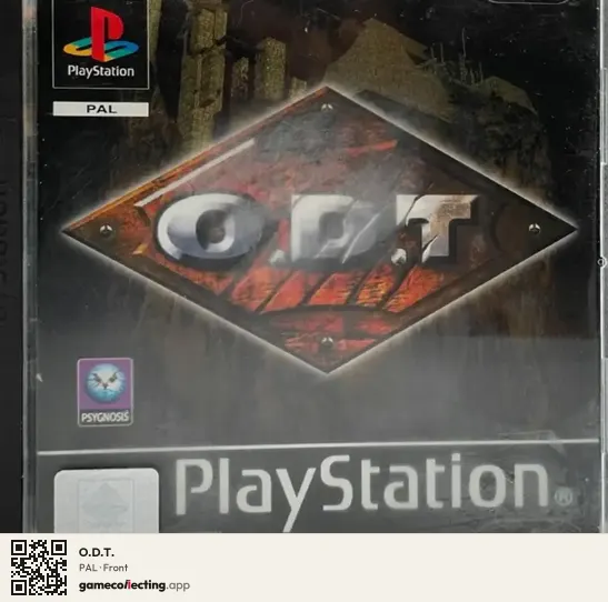 O.D.T. PlayStation, PAL box front
