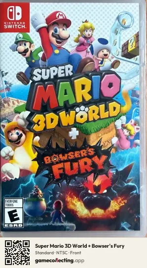 Super Mario 3D World + Bowser's Fury Nintendo Switch, NTSC box front