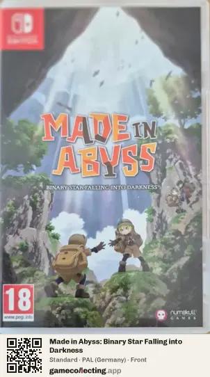 Made in Abyss: Binary Star Falling into Darkness Nintendo Switch, Germany box front