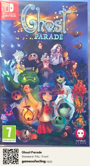 Ghost Parade Nintendo Switch, PAL box front