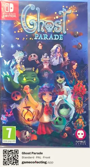Ghost Parade Nintendo Switch, PAL box front