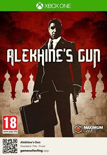 Alekhine's Gun Xbox One, PAL box front
