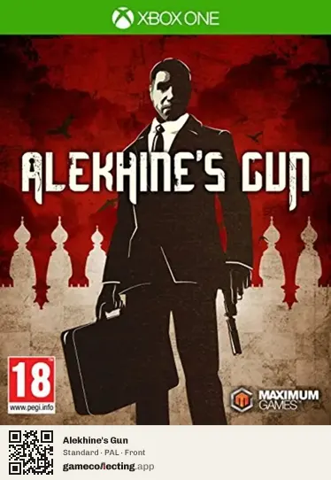 Alekhine's Gun Xbox One, PAL box front