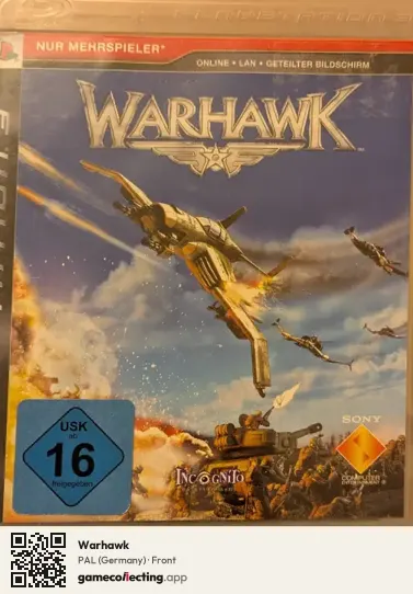Warhawk PlayStation 3, Germany box front