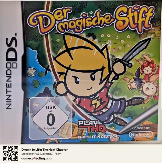 Drawn to Life: The Next Chapter Nintendo DS, Germany box front