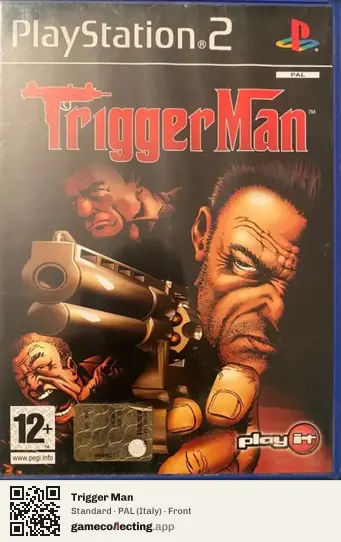 Trigger Man PlayStation 2, Italy box front