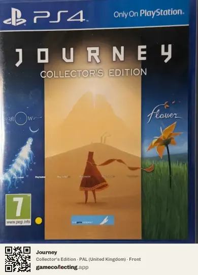 Journey PlayStation 4, United Kingdom box front