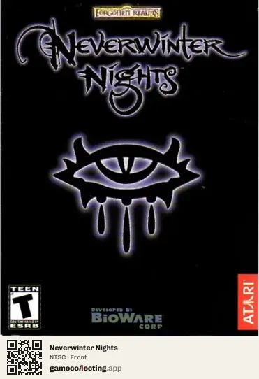 Neverwinter Nights Computer, NTSC box front