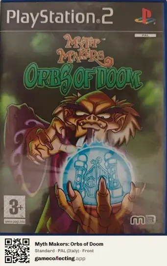 Myth Makers: Orbs of Doom PlayStation 2, Italy box front