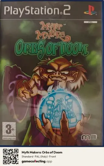 Myth Makers: Orbs of Doom PlayStation 2, Italy box front