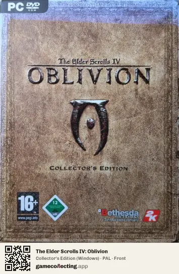 The Elder Scrolls IV: Oblivion Computer, PAL box front