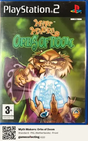 Myth Makers: Orbs of Doom PlayStation 2, Netherlands box front