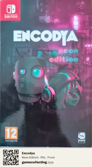 Encodya Nintendo Switch, PAL box front