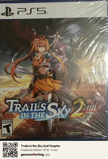 Trails in the Sky 2nd Chapter PlayStation 5, NTSC box front