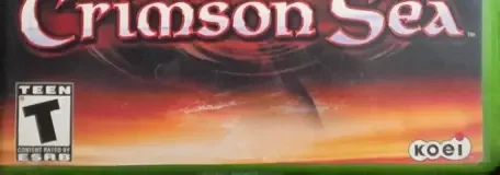Crimson Sea, the ESRB box on its front