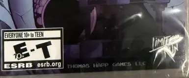Axiom Verge / Axiom Verge 2, the ESRB box on its front